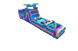 4520Radical20Rampage20Tropical20Wet20Dry 1753204925 45' Radical Rampage Tropical Obstacle Course (Wet/Dry)