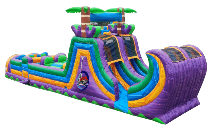 45' Radical Rampage Tropical Obstacle Course (Wet/Dry)